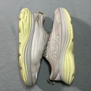 Hoka One One Bondi 8 Wide Shoes Womens 9.5 B Running Barefoot Trailhead 1127952